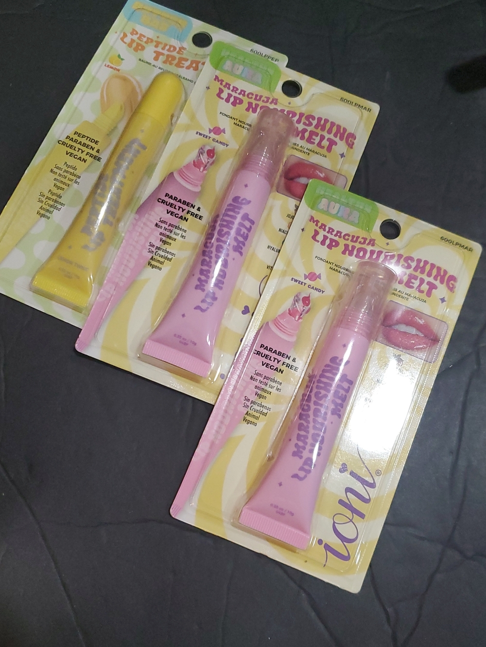 3pack peptide and maracuja lip treatment bundle brand new